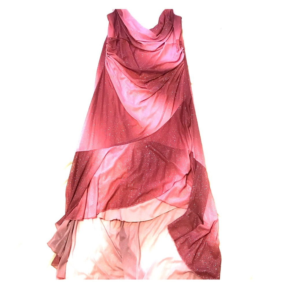 Somewhat longer dress for events